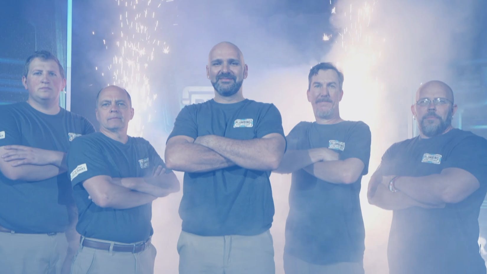 Competitors in the Elite Trades Championship Series.