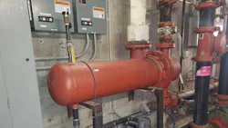 Heat exchangers transfer heat between a source and a working fluid. Heat exchangers transfer heat between a source and a working fluid.