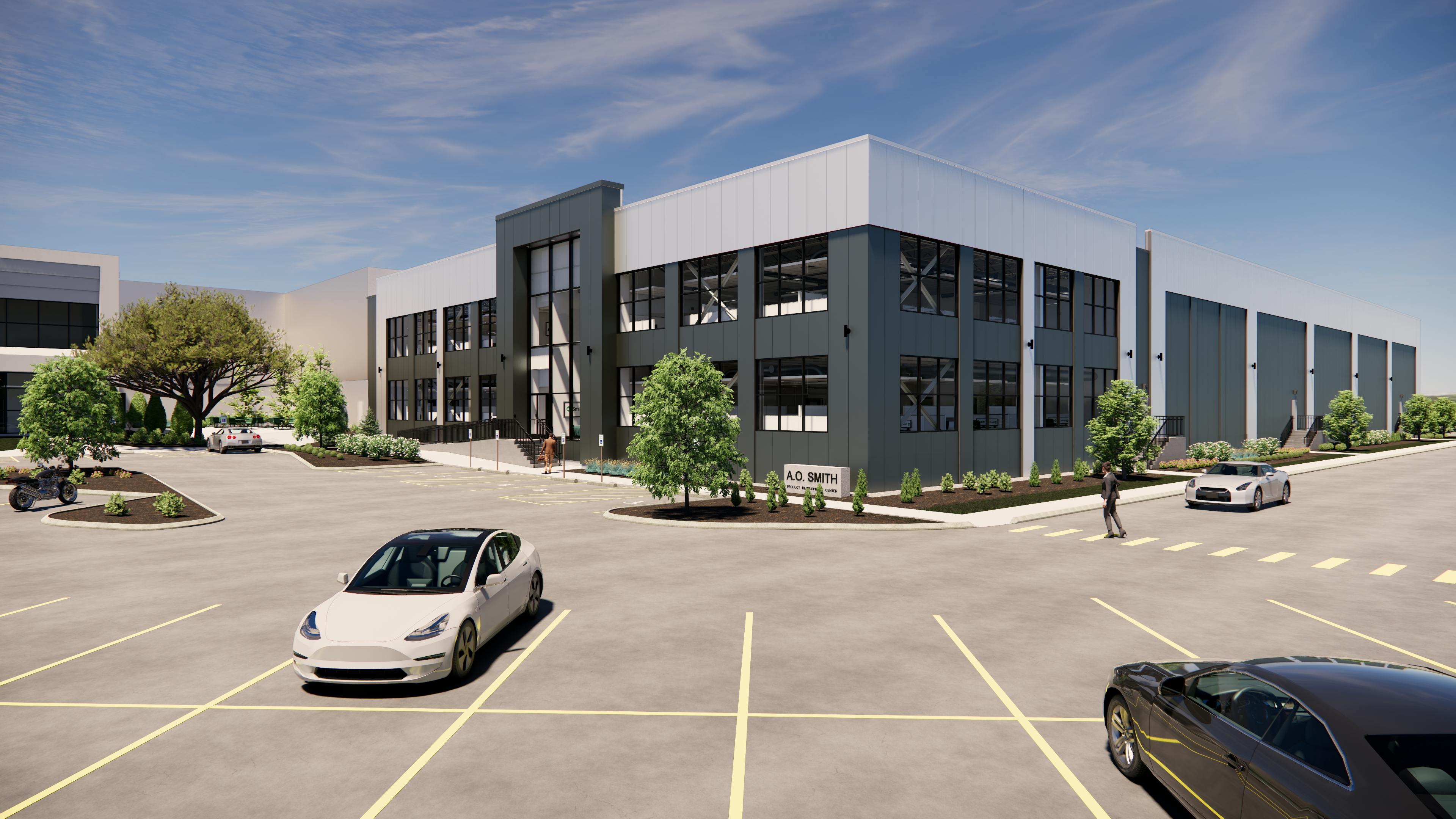 An exterior shot of the new Lebanon, Tennessee facility.