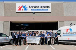 At the ribbon cutting ceremony in Richardson, TX. At the ribbon cutting ceremony in Richardson, TX.