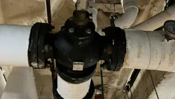 The failure of this three-way valve is at the heart of this article's boiler malfunction mystery. The failure of this three-way valve is at the heart of this article's boiler malfunction mystery.