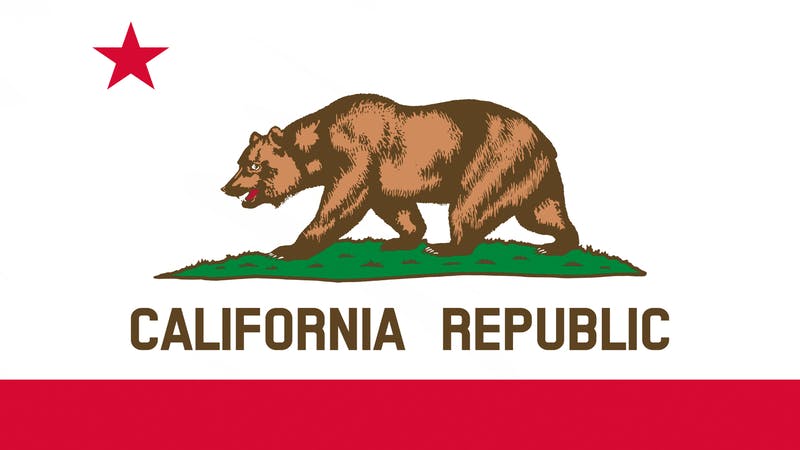 California state flag