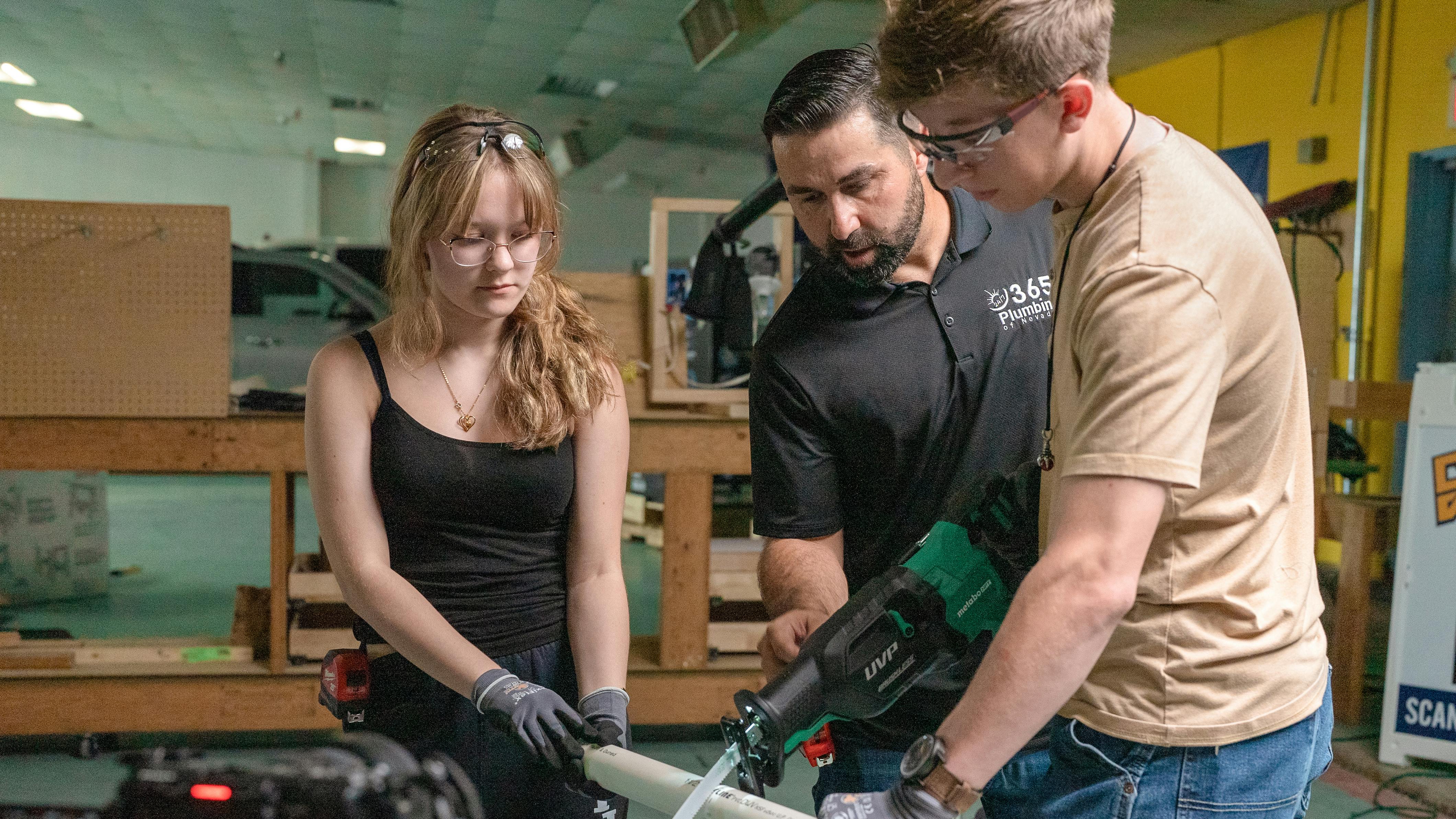 As part of the partnership, Metabo HPT will sponsor the build of a mobile shop class throughout the school year