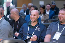 An attendee at one of the many educational sessions at PHCC CONNECT. An attendee at one of the many educational sessions at PHCC CONNECT.