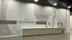 The entrance to the new training center. The entrance to the new training center.