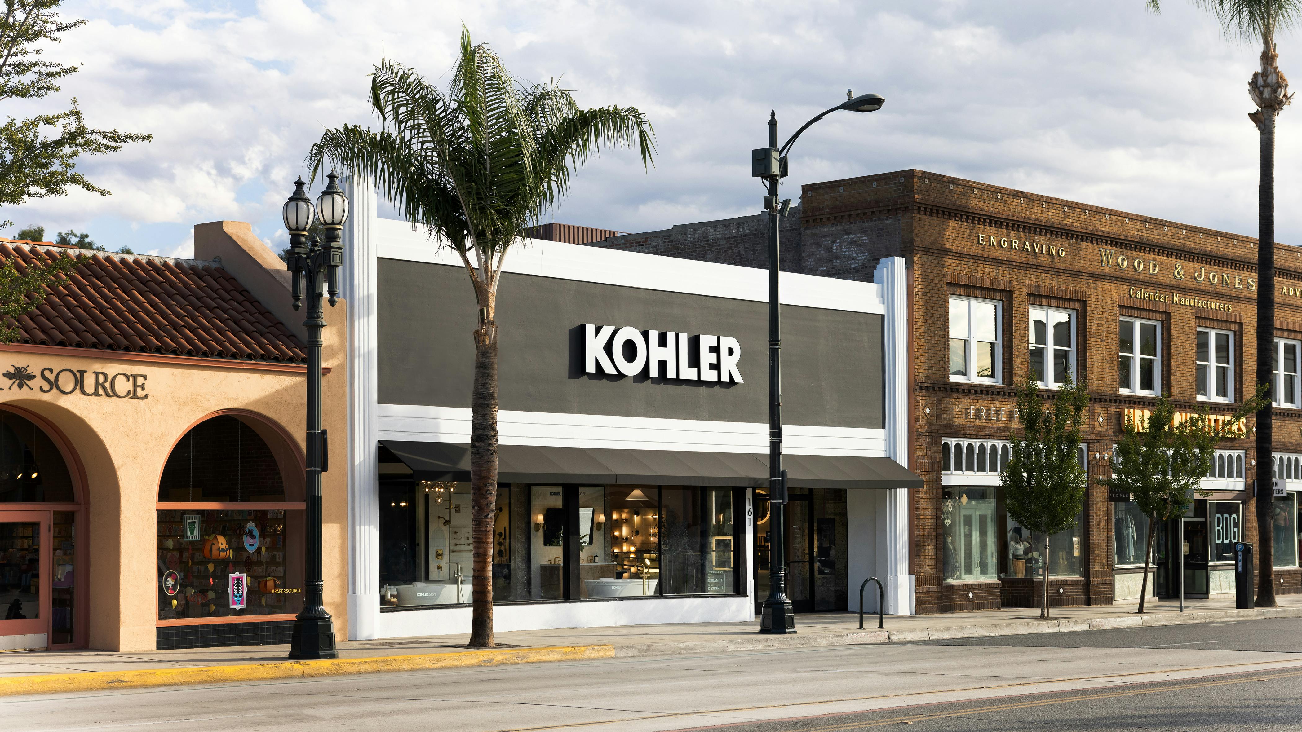 A Kohler storefront.