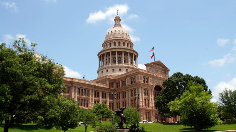 The Texas state capitol in Austin.
