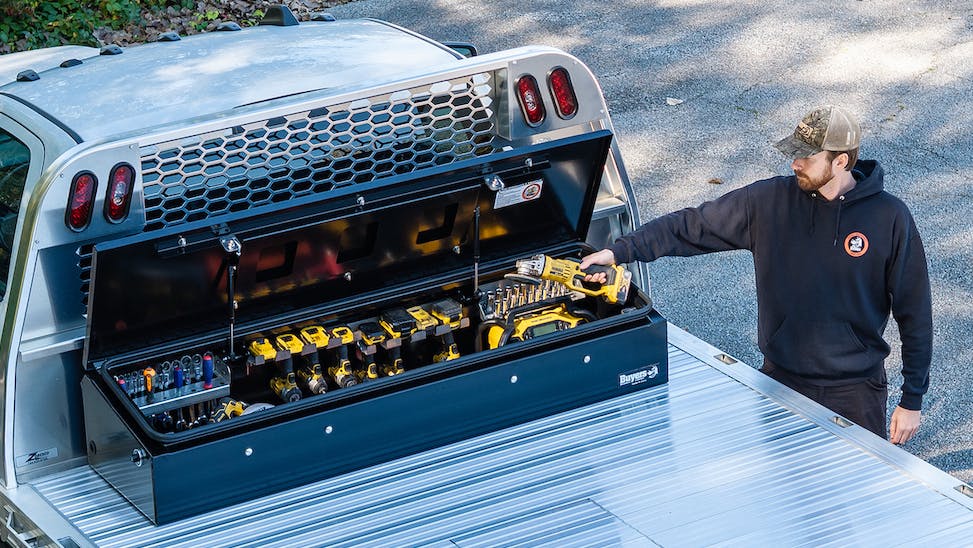 Buyers Products truck bed tool box