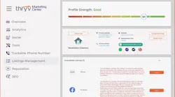 The Thryv marketing center. The Thryv marketing center.