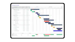 The planning and overview dashboard from CxPlanner. The planning and overview dashboard from CxPlanner.