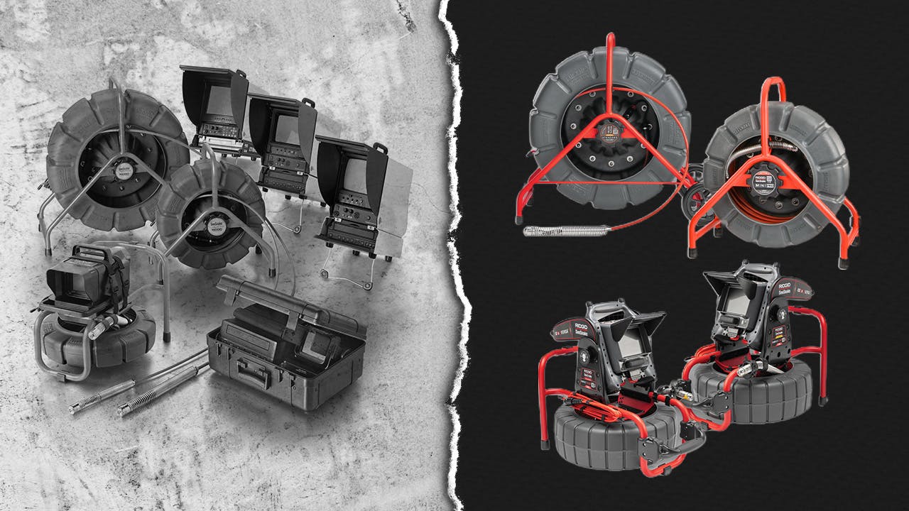 RIDGID products then and now.