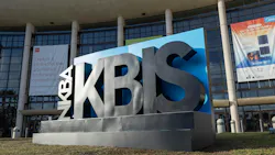 The KBIS logo outside the Orange County Convention Center. The KBIS logo outside the Orange County Convention Center.