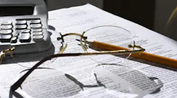 Tax returns ( form calculator glasses pencil ) Tax returns ( form calculator glasses pencil )