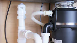 An installed AAV under a residential sink. An installed AAV under a residential sink.