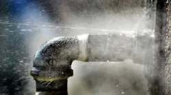 burst pipe burst pipe