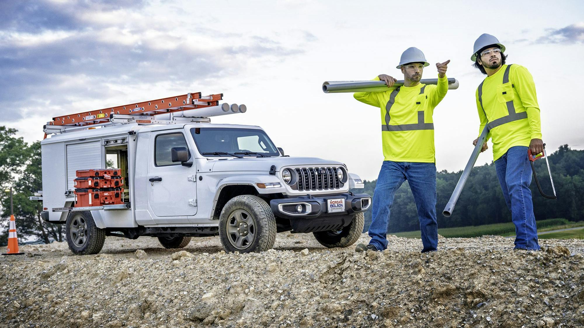 Morgan Olsen Kestral work truck