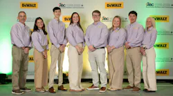 LSU placed in the top three in 4 of the competition’s 5 categories, including estimating, project management, safety and overall achievement. LSU placed in the top three in 4 of the competition’s 5 categories, including estimating, project management, safety and overall achievement.