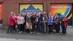 At the grand opening of the new Altitude Academy in Woodlawn, VA. At the grand opening of the new Altitude Academy in Woodlawn, VA.