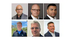 Top row (left to right): Dean Camastro, Director of Commercial Sales (East); Jurek Gudel, Technical Sales (NY Metro); Harry Ramoutar, Dealer Sales Manager (NY Metro). Bottom row (left to right): John Flaa, Commercial Sales Director (West); Mike Rizzuto, Technical Sales (West); Kerry Rudd, Vice President of Sales. Top row (left to right): Dean Camastro, Director of Commercial Sales (East); Jurek Gudel, Technical Sales (NY Metro); Harry Ramoutar, Dealer Sales Manager (NY Metro). Bottom row (left to right): John Flaa, Commercial Sales Director (West); Mike Rizzuto, Technical Sales (West); Kerry Rudd, Vice President of Sales.
