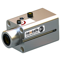 NexSafe-functional-safety-certified-rod-locks-on-white-background