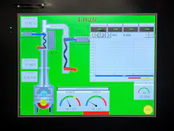 Figure 4: With a large and vivid display, the HMI makes it easy to observe all process conditions, initiate command and setpoint changes and track performance using trends. (Source: Team Still Standing) Figure 4: With a large and vivid display, the HMI makes it easy to observe all process conditions, initiate command and setpoint changes and track performance using trends. (Source: Team Still Standing)