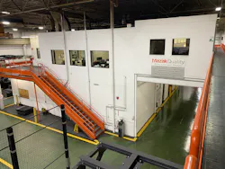 Figure 1: Mazak machines are used to build Mazak machines in the iSmart Factory in Florence, Kentucky. Figure 1: Mazak machines are used to build Mazak machines in the iSmart Factory in Florence, Kentucky.