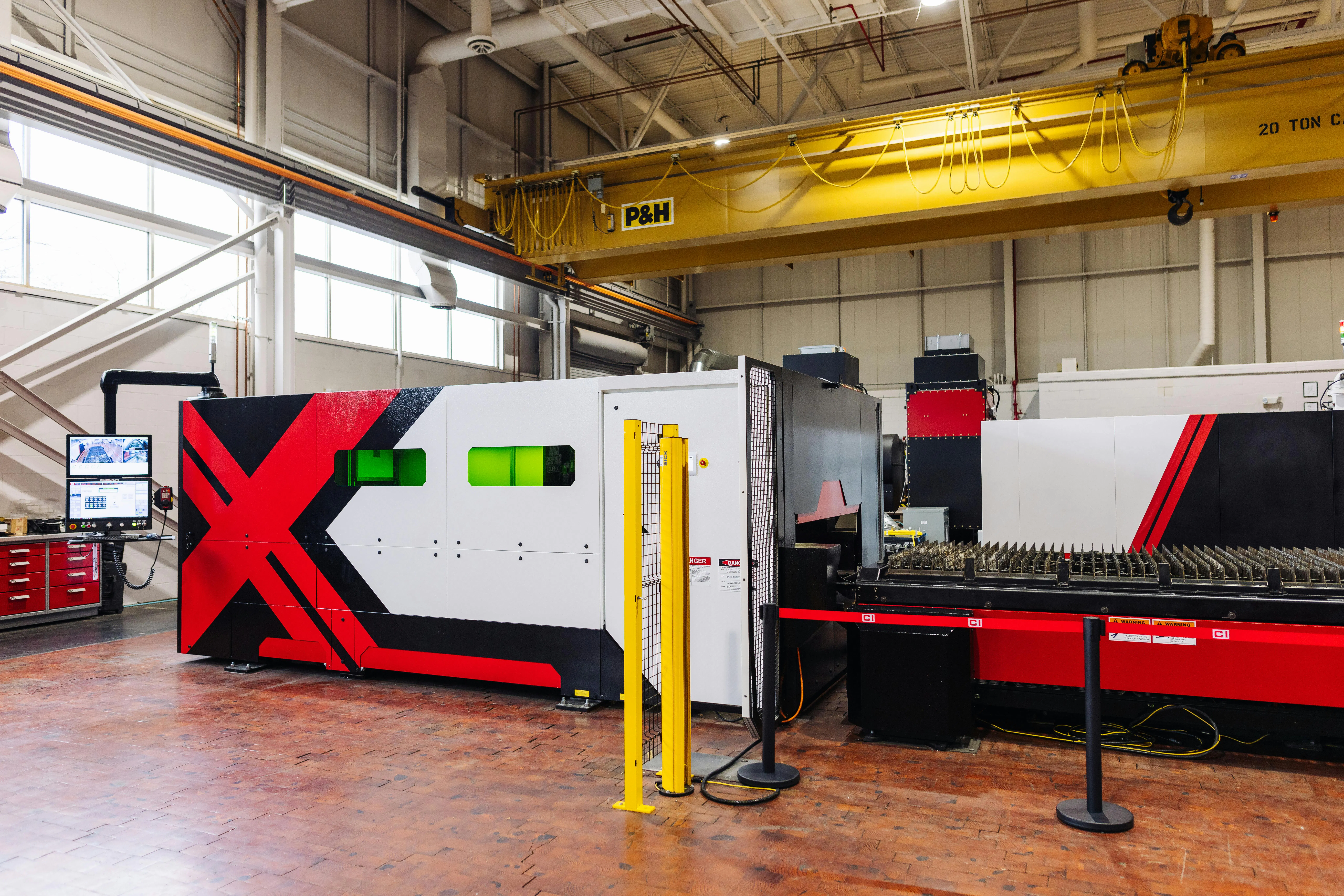 Figure 1: In 2023, Cincinnati launched the CLX, a fiber laser cutting machine.