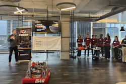 Figure 3: The team presentation demonstrated STEM education in action. Figure 3: The team presentation demonstrated STEM education in action.