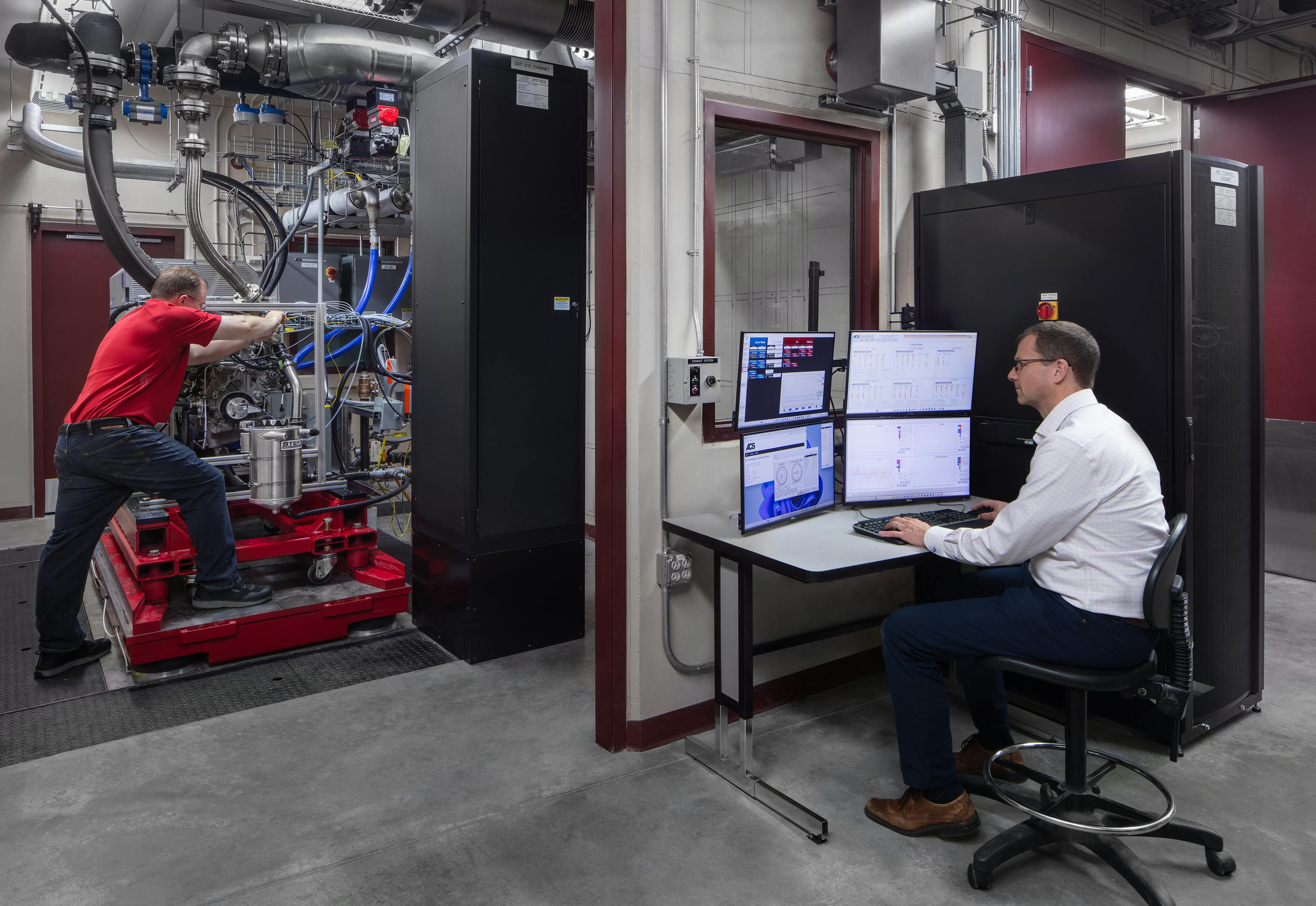 University of Wisconsin Engine Research Center. Photo: ACS