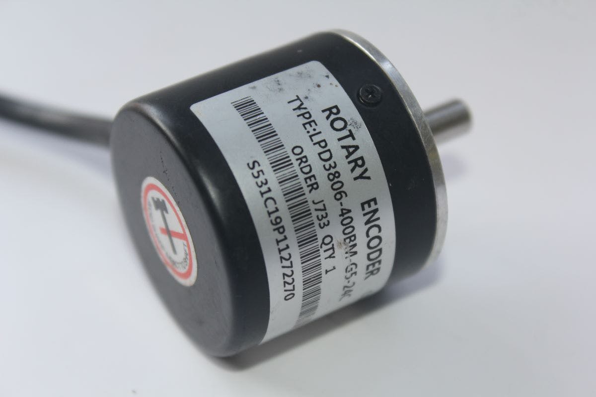 Rotary encoder use to detect the potition of motor