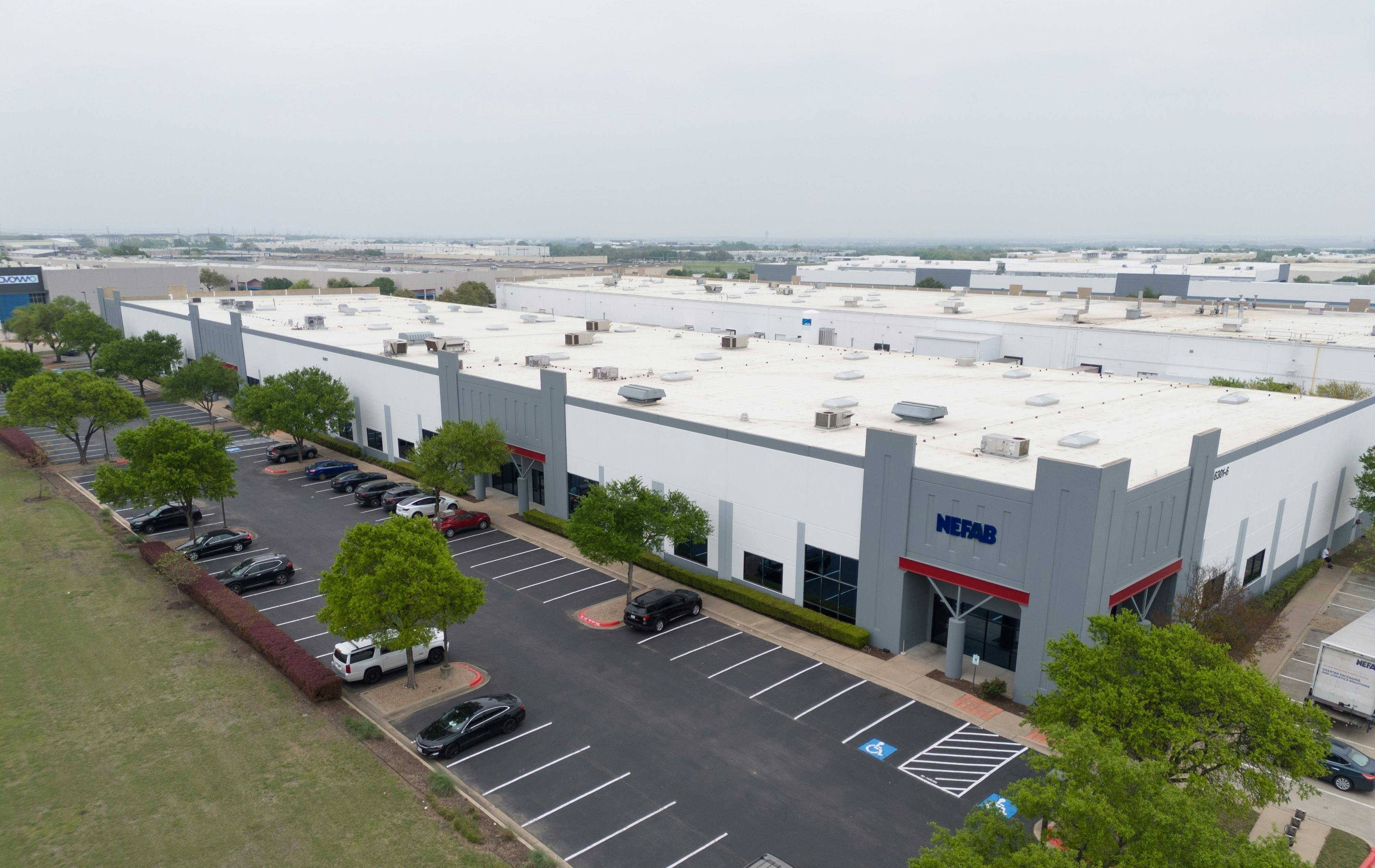 Nefab's facility in Austin, Texas