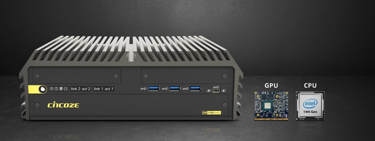 Cincoze embedded MXM GPU computer