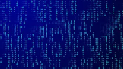 Abstract Blue Binary Software Programming Code Background Abstract Blue Binary Software Programming Code Background