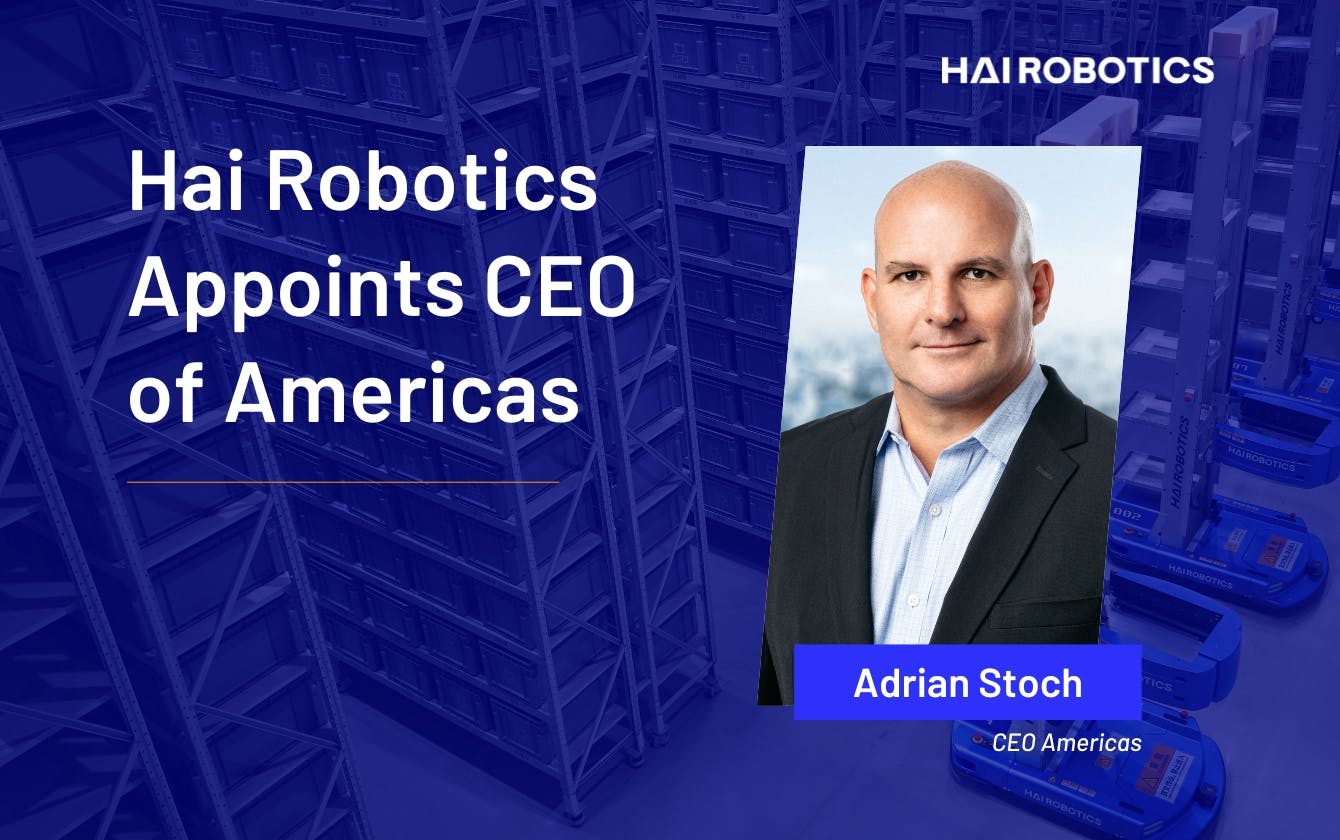 Hai Robotics new CEO Adrian Stoch
