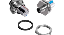 Weidmuller M12 panel receptacles with Push In technology Weidmuller M12 panel receptacles with Push In technology