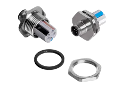 Weidmuller M12 panel receptacles with Push In technology Weidmuller M12 panel receptacles with Push In technology