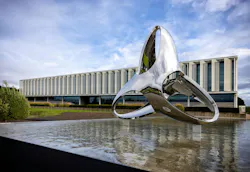 Wittenstein logo sculpture outside of the company headquarters Wittenstein logo sculpture outside of the company headquarters