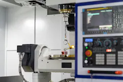 machine tool working in factory machine tool working in factory