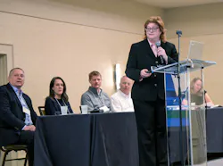 Panel from decarbonization panel at eChem Expo Panel from decarbonization panel at eChem Expo