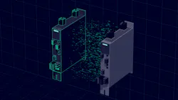 Figure 2: The Sinamics S210 with integrated security chip offers OPC UA connectivity with secure vertical data transfer for applications such as Syslog. Its EcoTech Profile assures its digital footprint has longevity with upgradability and finally dematerialization at end of life. Figure 2: The Sinamics S210 with integrated security chip offers OPC UA connectivity with secure vertical data transfer for applications such as Syslog. Its EcoTech Profile assures its digital footprint has longevity with upgradability and finally dematerialization at end of life.