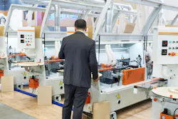 Single sided automatic edge banders on factory Single sided automatic edge banders on factory