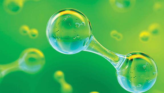 1663606678919 Computergeneratedgraphicofliquiddropletsongreenbackground