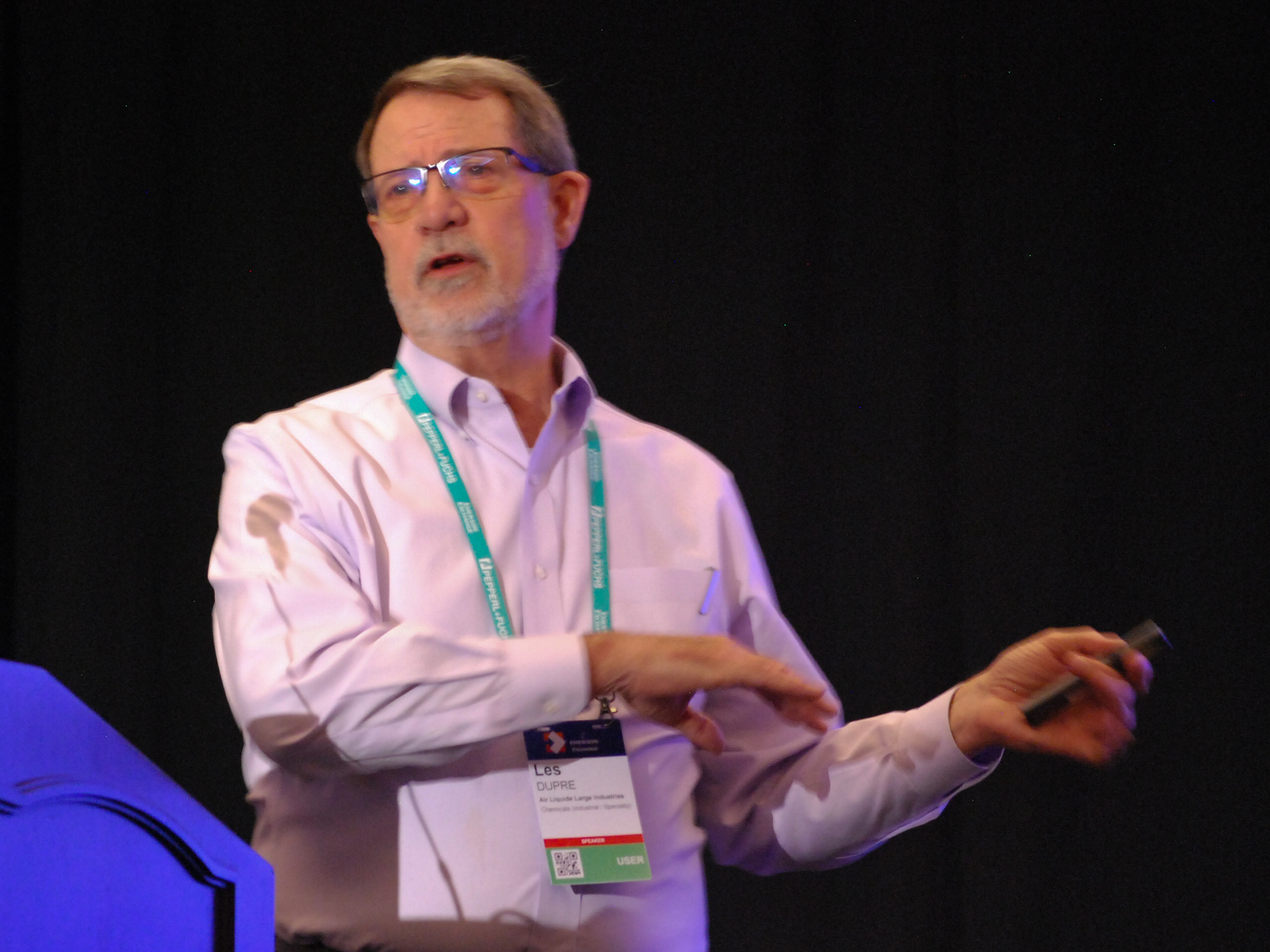 &ldquo;We achieved 8.9% savings by integrating our individual AMS 6500 ATG and DeltaV panels into one cabinet with help from Puffer.&rdquo; Les Dupre explained why a vibration-monitoring implementation&lsquo;s success has him expanding it to other Air Liquide facilities at Emerson Exchange.