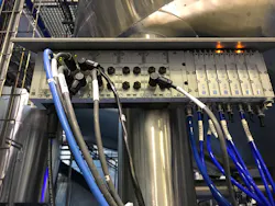 Festo CPX valve terminal can be mounted on a skid, shown here, or in a control panel. CPX is now easily commissioned into the DeltaV DCS ecosystem. Festo CPX valve terminal can be mounted on a skid, shown here, or in a control panel. CPX is now easily commissioned into the DeltaV DCS ecosystem.