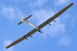 Bertrand Piccard’s Solar Impulse 2 solar-powered aircraft soars through the sky over Switzerland. (Source: Shutterstock) Bertrand Piccard’s Solar Impulse 2 solar-powered aircraft soars through the sky over Switzerland. (Source: Shutterstock)