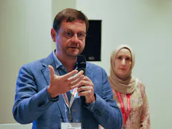 “We’re using AI to clean and validate data, so the next step could be asking it where to zoom in.” ExxonMobil’s Michel Teughels, together with Honeywell’s Nadia Merza, led a roundtable discussion with Honeywell User Group attendees about their collective experience with AI technologies. “We’re using AI to clean and validate data, so the next step could be asking it where to zoom in.” ExxonMobil’s Michel Teughels, together with Honeywell’s Nadia Merza, led a roundtable discussion with Honeywell User Group attendees about their collective experience with AI technologies.