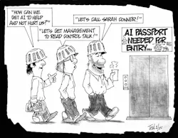 Control Talk February 2025 cartoon Control Talk February 2025 cartoon