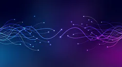 Blue and purple dots lines. Digital, communication, science, networks. Blue and purple dots lines. Digital, communication, science, networks.