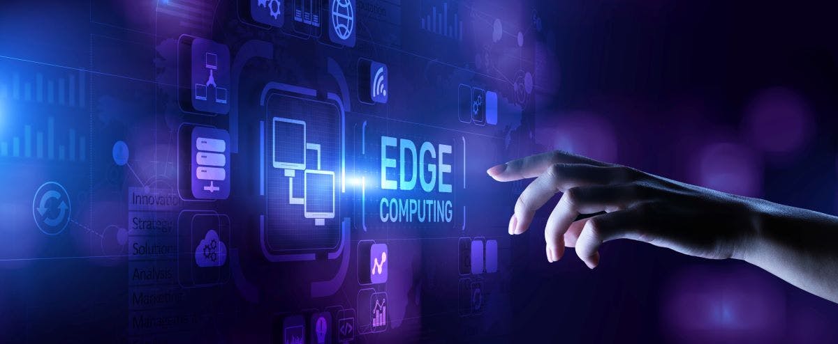Edge computing networking internet technology concept