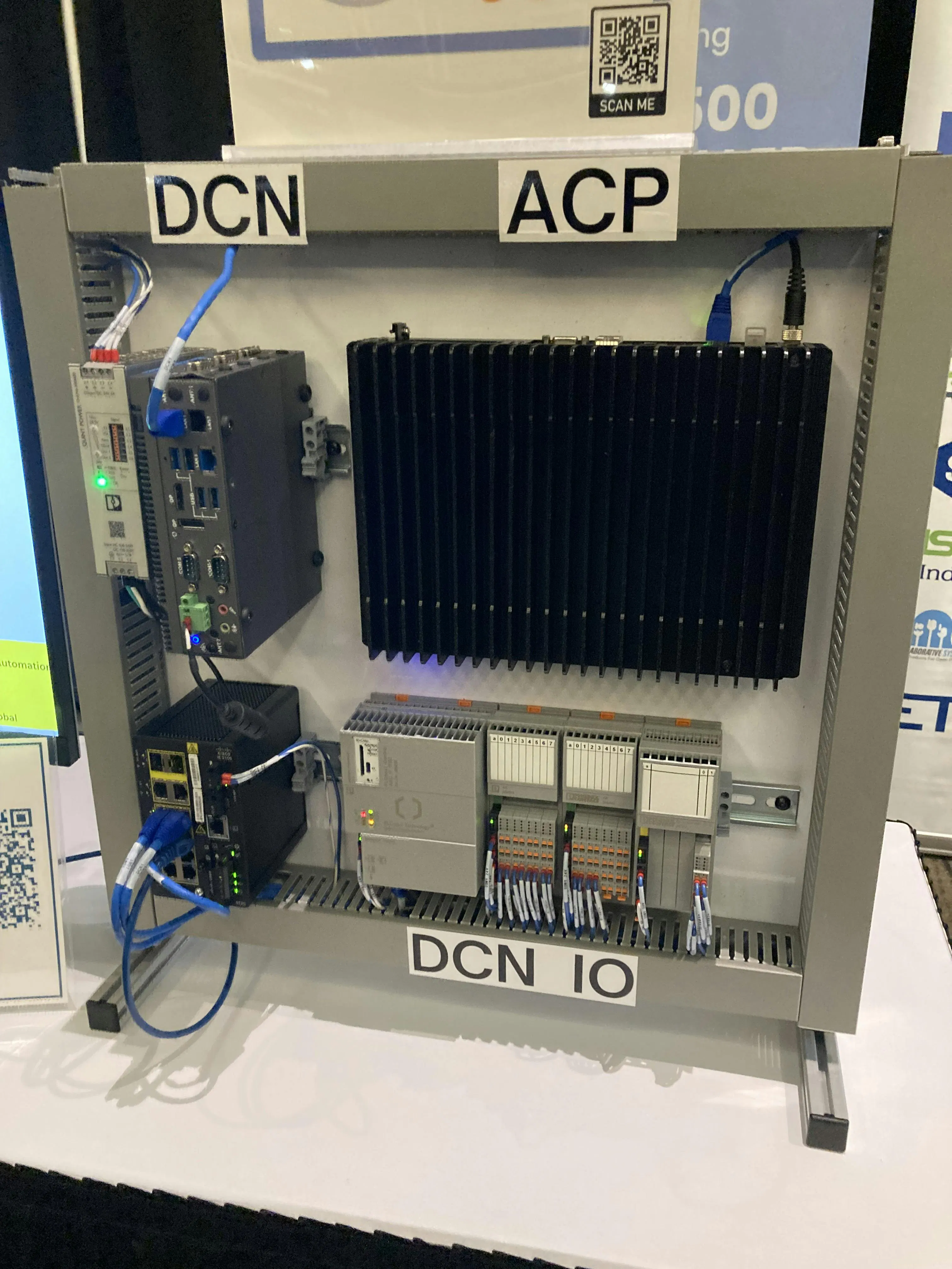 Figure 1: The Coalition for Open Process Automation (COPA) recently launched its COPA 500 kit for entry-level users with 200-900 I/O reporting to a targeted or greenfield PLC or equivalent. It uses the O-PAS architecture and includes an advanced control processor (ACP) such as Super Micro’s IPC, distributed control node (DCN) such as ASRock’s IPC, I/O modules and 24-V power supplies from Phoenix Contact, and virtual, software-based control and IPC functions from Codesys. Figure 1: The Coalition for Open Process Automation (COPA) recently launched its COPA 500 kit for entry-level users with 200-900 I/O reporting to a targeted or greenfield PLC or equivalent. It uses the O-PAS architecture and includes an advanced control processor (ACP) such as Super Micro’s IPC, distributed control node (DCN) such as ASRock’s IPC, I/O modules and 24-V power supplies from Phoenix Contact, and virtual, software-based control and IPC functions from Codesys.